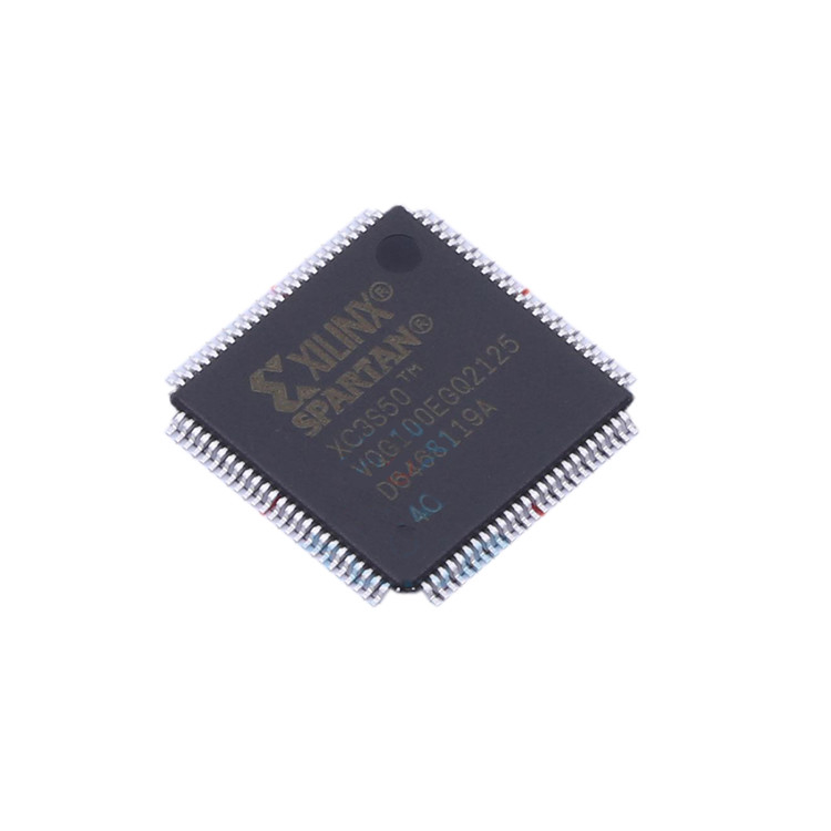 (En stock) entrée-sortie 100VQFP d'IC FPGA 63 de circuit intégré de XC3S50-4VQG100C 100-VQFP (14x14)