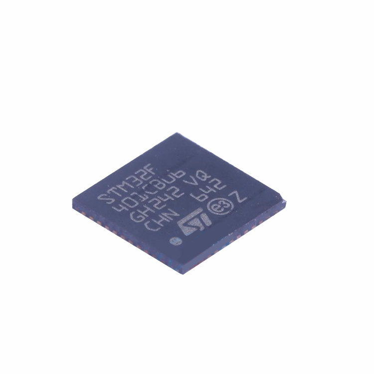 ÉCLAIR à 32 bits d'IC 84MHz 128KB de microcontrôleur de l'ARM Cortex M4 de STM32F401CBU6 STM32F401CBU6, 48-QFPN
