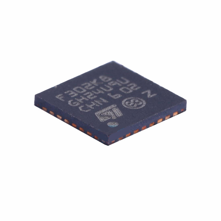 STM32F302K8U6 STM32F302K8U6 original pour l'ÉCLAIR à 32 bits 32-UFQFPN d'IC 72MHz 64KB de microcontrôleur de MCU STM32F3