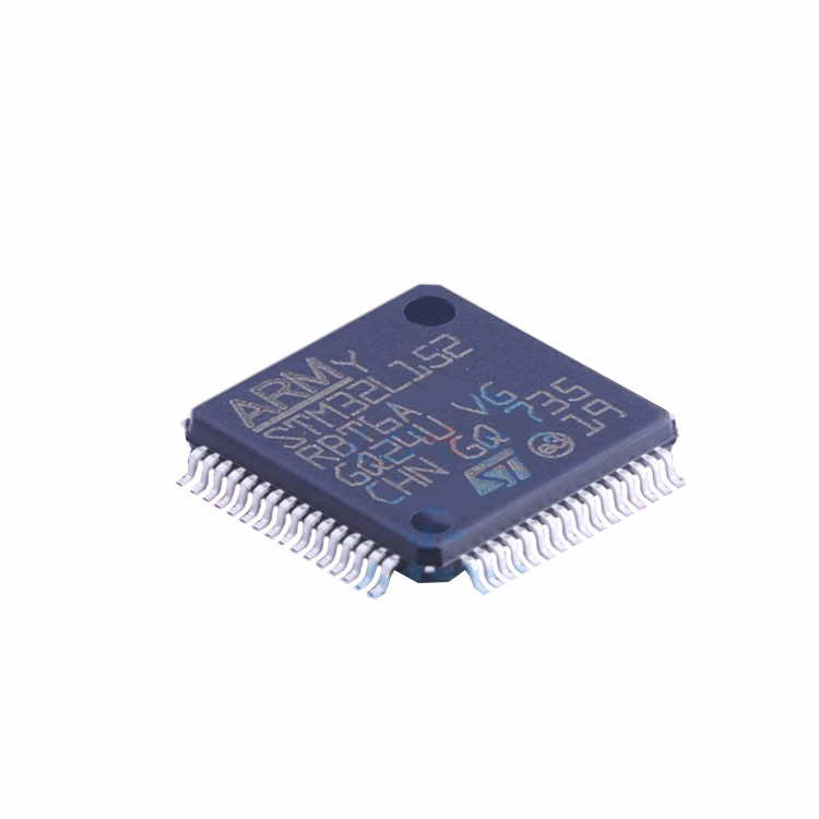 Puce examinée originale IC STM32L152RBT6 de circuit intégré de distribution de composants électroniques de STM32L152RBT6 QFP64 nouvelle