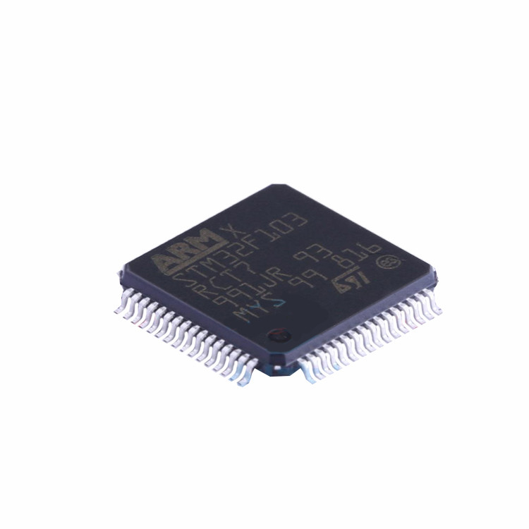 Puce examinée originale IC STM32F103RCT7 de circuit intégré de distribution de composants de STM32F103RCT7 LQFP-64 nouvelle