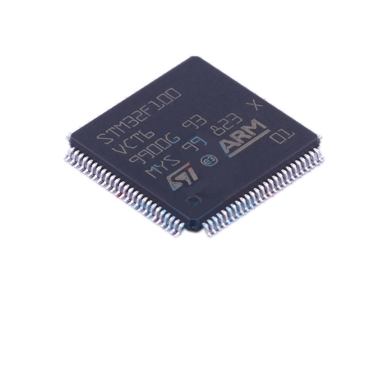 Puce examinée originale IC STM32F100VCT6 de circuit intégré de distribution de composants électroniques de STM32F100VCT6 LQFP64 nouvelle