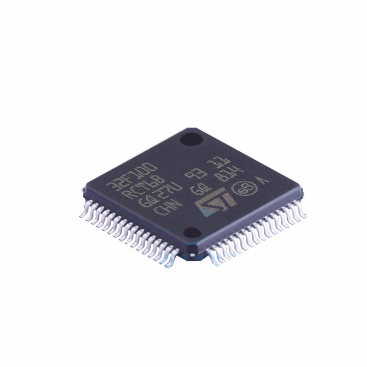 Puce examinée originale IC STM32F100RCT6B de circuit intégré de distribution de composants de l'électronique de STM32F100RCT6B LQFP64 nouvelle