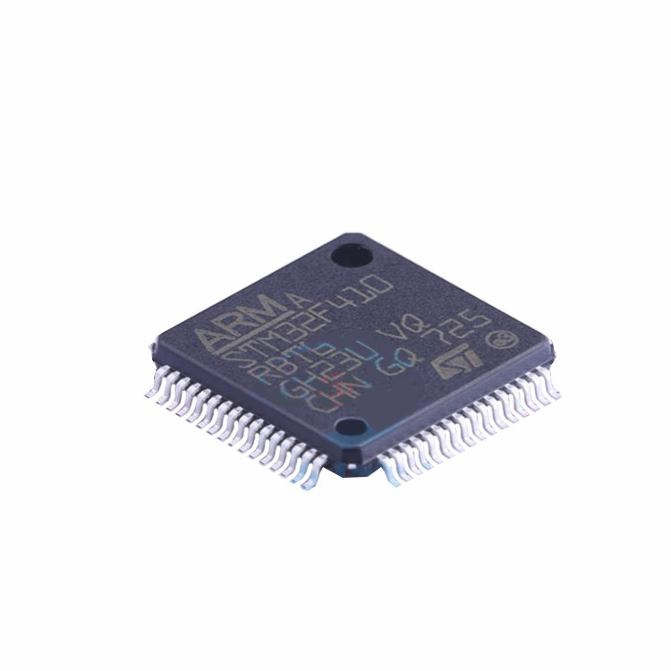 Circuit intégré composant original STM32F410RBT6 du microcontrôleur STM32F410RBT6 nouveau Chip Electronic MCU 32bit LQFP-64
