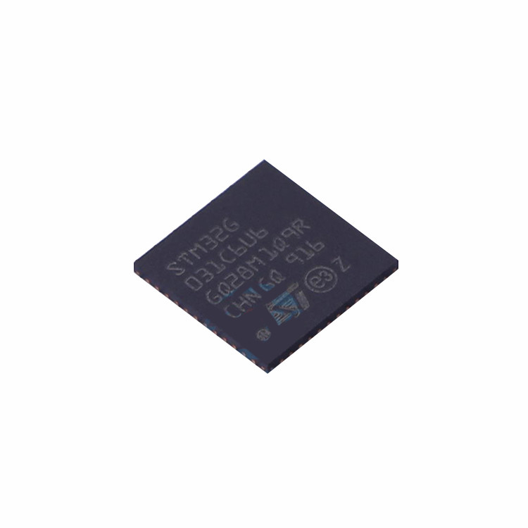 ÉCLAIR 48UFQFPN d'IC original STM32G031C8U6 STM32G031C4U6 IC MCU 32BIT 32KB de puce du microcontrôleur STM32G031C6U6