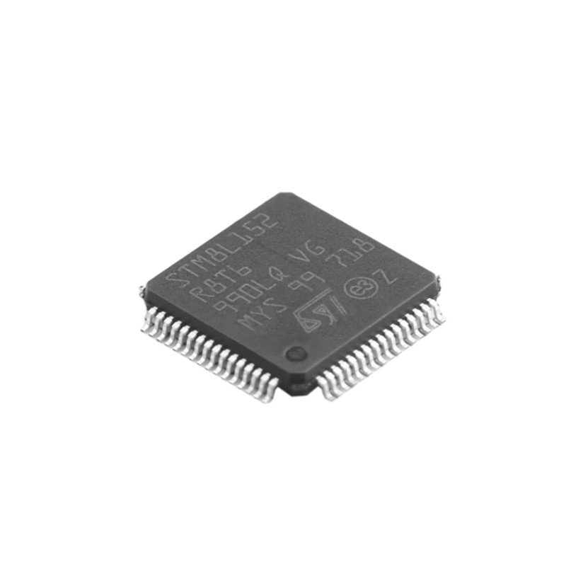 Puce STM8L152R8T6 des circuits intégrés IC de l'INSTANTANÉ 64LQFP d'IC MCU 8BIT 64KB des microcontrôleurs STM8L152R8T6 et des processeurs