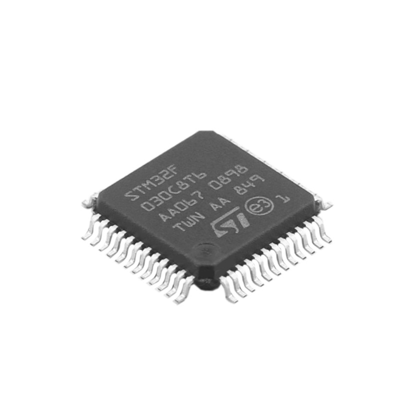 Composants électroniques de nouveau de la puce MCU de STM32F030C8T6 IC STM32F030C8T6 LQFP48 Microcontrôle original du MICROCONTRÔLEUR RISC