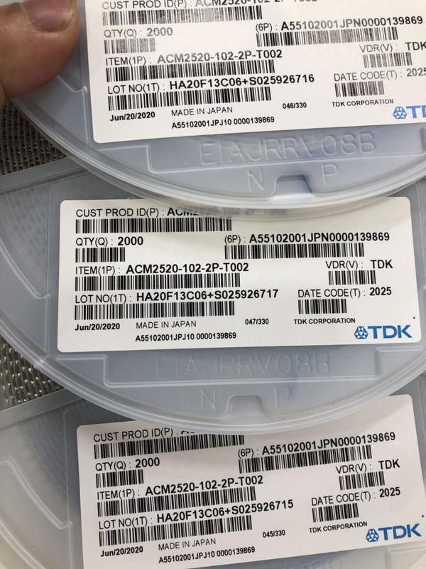 Puce IC, original tout neuf de circuit intégré d'ACM2520-102-2P-T002 SMD, inutilisé