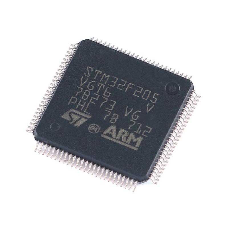 Dans la puce programmable STM32F205VGT6 de microcontrôleurs d'IC MCU 32BIT 1MB des circuits intégrés courants IC de l'INSTANTANÉ 100LQFP