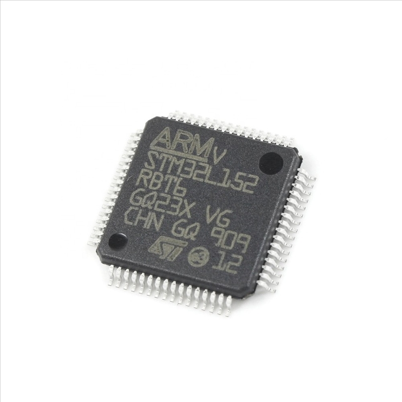 Puce STM32L152RBT6 des circuits intégrés IC de l'INSTANTANÉ 64LQFP dans IC courant MCU 32BIT 128KB de microcontrôleurs et de processeurs