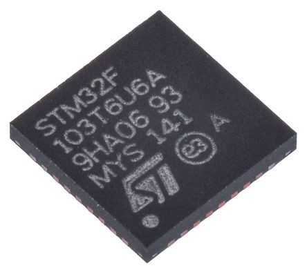 Dans la puce courante STM32F103T6U6A des circuits intégrés IC de l'INSTANTANÉ 36VFQFPN d'IC MCU 32BIT 32KB de microcontrôleurs