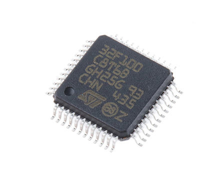 Dans des circuits intégrés INSTANTANÉS courants STM32F100C8T6B du composant 48LQFP électronique d'IC MCU 32BIT 64KB de microcontrôleurs
