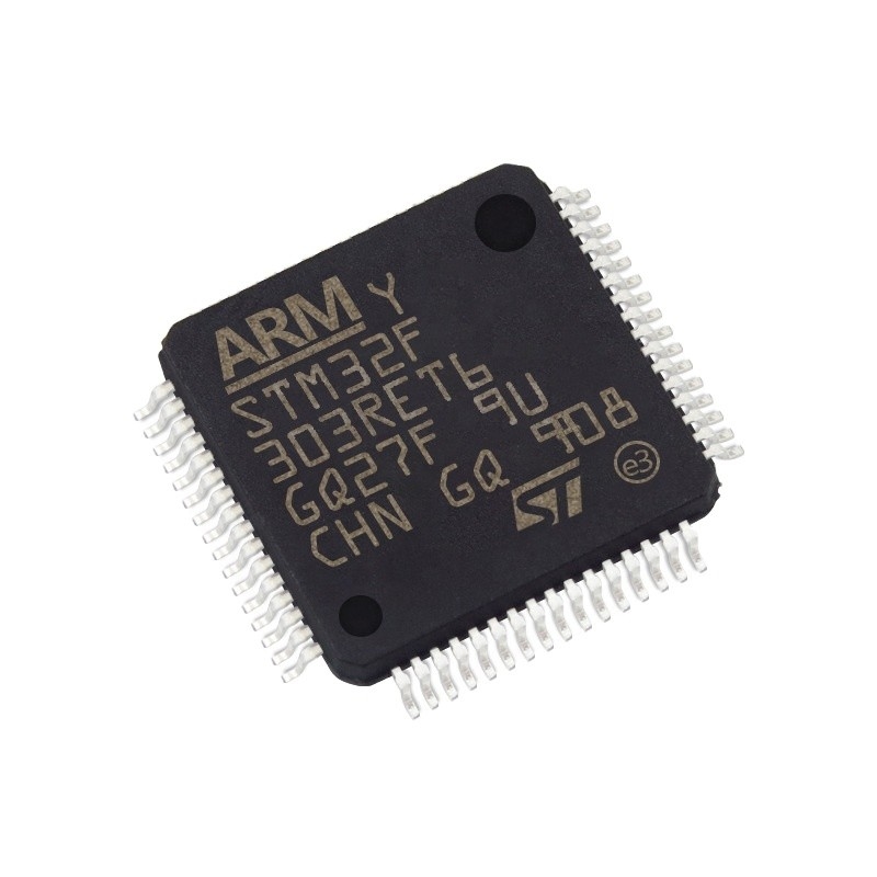 Dans la puce courante STM32F303RET6 des circuits intégrés IC de l'INSTANTANÉ 64LQFP d'IC MCU 32BIT 512KB de microcontrôleurs