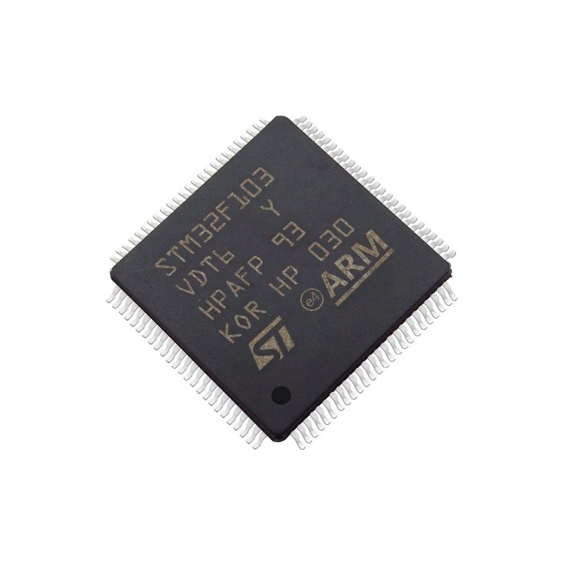 Microcontrôleurs et processeurs IC MCU 32BIT 384KB FLASH 100LQFP circuits intégrés puce ic programmable STM32F103VDT6