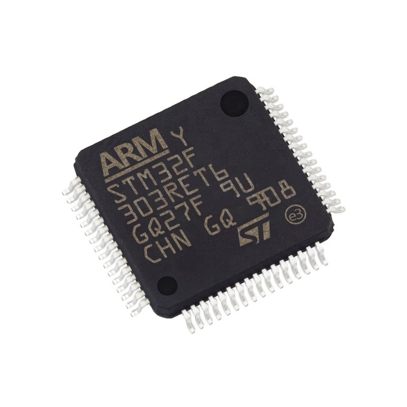 Dans la puce courante STM32F303RET6 des circuits intégrés IC de l'INSTANTANÉ 64LQFP d'IC MCU 32BIT 512KB de microcontrôleurs
