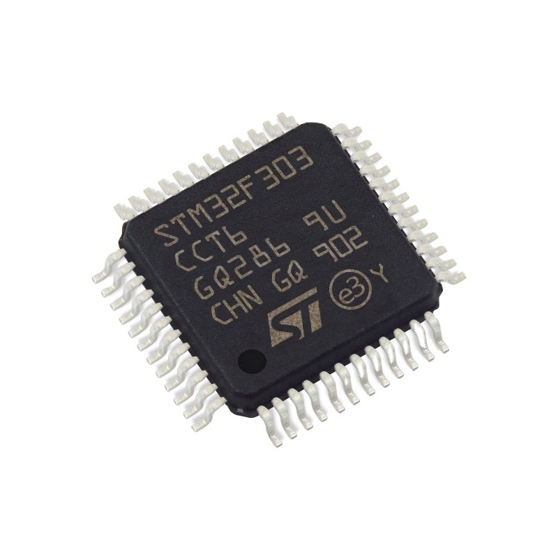 Dans des circuits intégrés INSTANTANÉS courants STM32F303CCT6 du composant 48LQFP électronique d'IC MCU 32BIT 256KB de microcontrôleurs