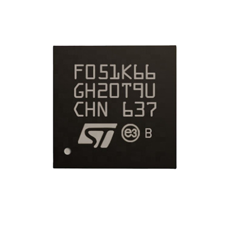 Dans des circuits intégrés INSTANTANÉS courants STM32F051K6U6 du composant 32UFQFPN électronique d'IC MCU 32BIT 32KB de microcontrôleurs
