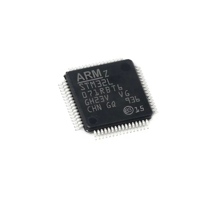 Dans des circuits intégrés INSTANTANÉS courants STM32L071RBT6 du composant 64LQFP électronique d'IC MCU 32BIT 128KB de microcontrôleurs