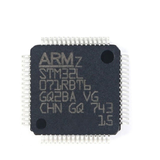 Dans des circuits intégrés INSTANTANÉS courants STM32L071RBT6 du composant 64LQFP électronique d'IC MCU 32BIT 128KB de microcontrôleurs