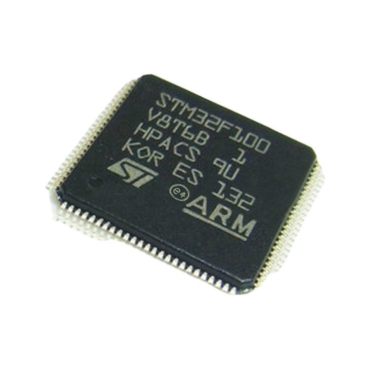 Dans la puce courante STM32F100V8T6B des circuits intégrés IC de l'INSTANTANÉ 100LQFP d'IC MCU 32BIT 64KB de microcontrôleurs