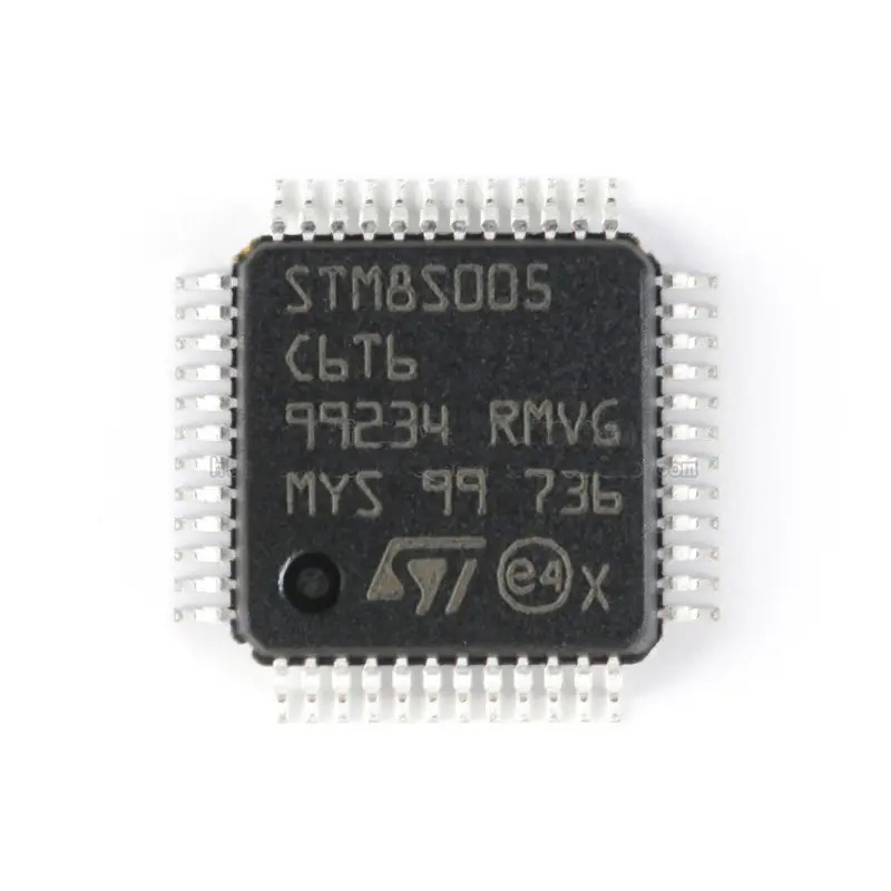 Dans le composant électronique instantané à 8 bits courant STM8S005C6T6 des microcontrôleurs MCU STM8S STM8 CISC 32KB 3.3V/5V 48-Pin LQFP
