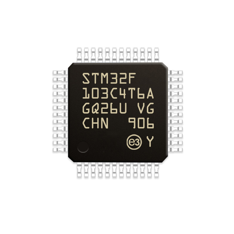 Microcontrôleur INSTANTANÉ à 8 bits IC STM32F103C4T6A de série de Chuangyunxinyuan STM32F103C4T6A 16MHz 32KB 48-LQFP STM