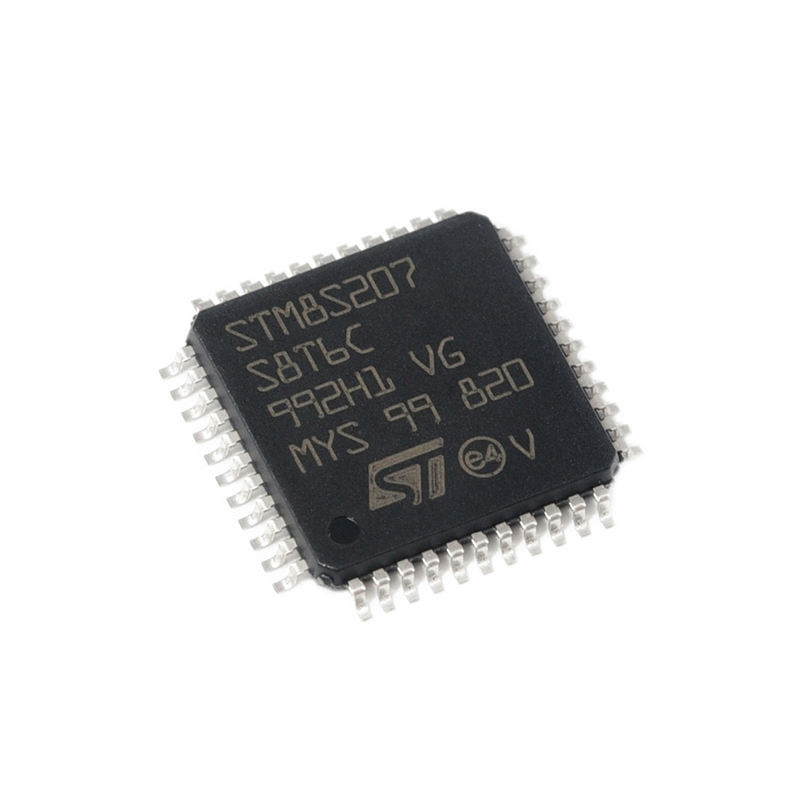 Panneau de commande électronique IC Chips Integrated Circuits STM8S207S8T6C des composants MCU de Chuangyunxinyuan STM8S207S8T6C LQFP-44