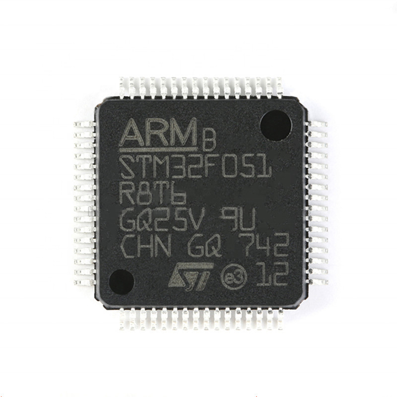 Marque originale de l'INSTANTANÉ 64LQFP STM32F STM32F051 STM32F051R8T6 d'IC MCU 32BIT 64KB de circuit intégré de microcontrôleur