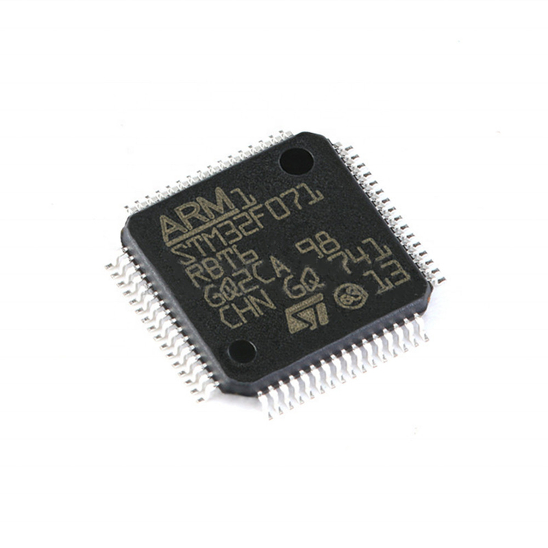 ÉCLAIR 64LQFP STM32F071 STM32F071RB STM32F071RBT6 d'IC MCU 32BIT 128KB de puce d'IC de circuits intégrés de composants électroniques