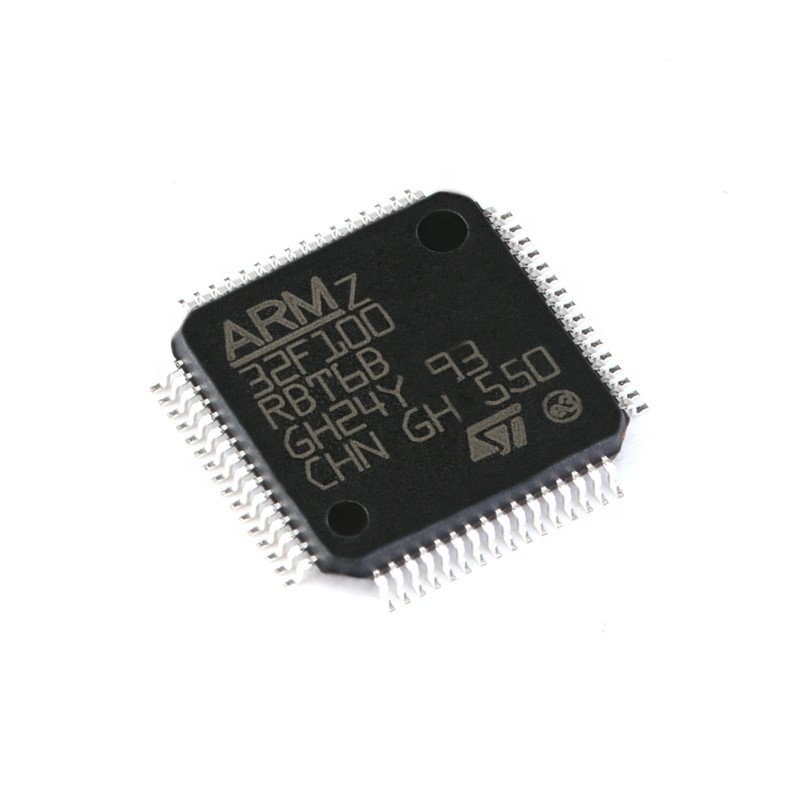 La nouvelle et originale d'IC MCU 32BIT 128KB électronique composante INSTANTANÉE 64LQFP STM32F100RBT6B de Chuangyunxinyuan