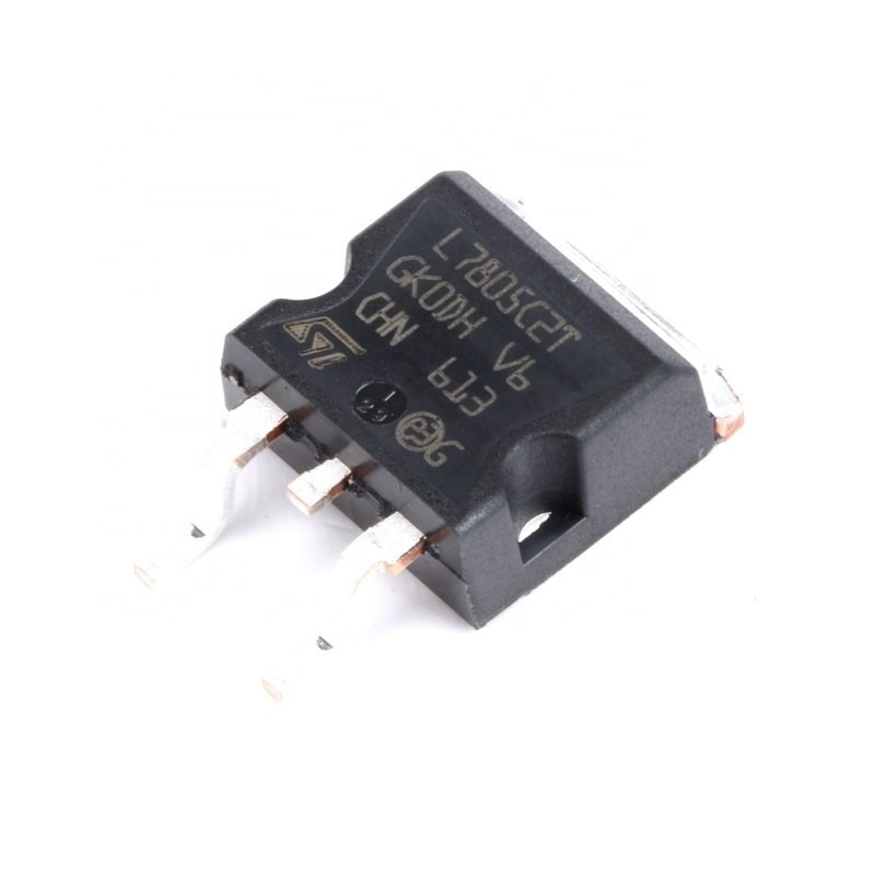 Nouvel original de Chuangyunxinyuan dans les approvisionnements électriques positifs linéaires courants L7805CD2T-TR des régulateurs de tension 5.0V 1.0A