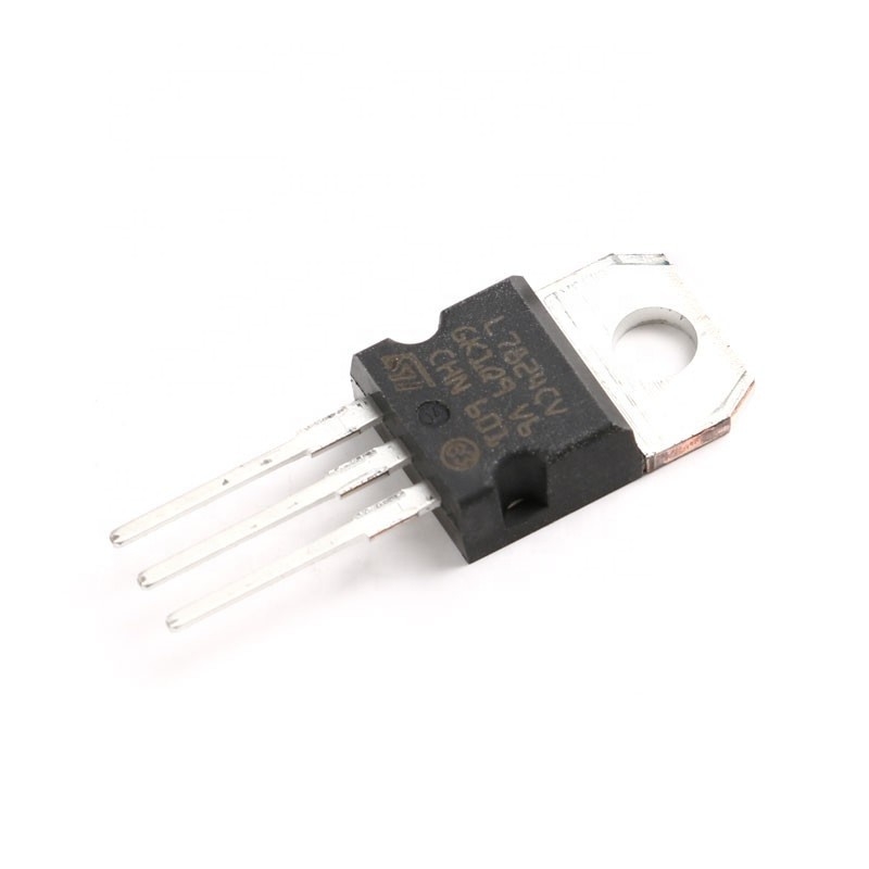 Puce électrique véritable originale L7824CV de régulateur de tension d'alimentations de Chuangyunxinyuan LM7824 24V 1.5A TO-220