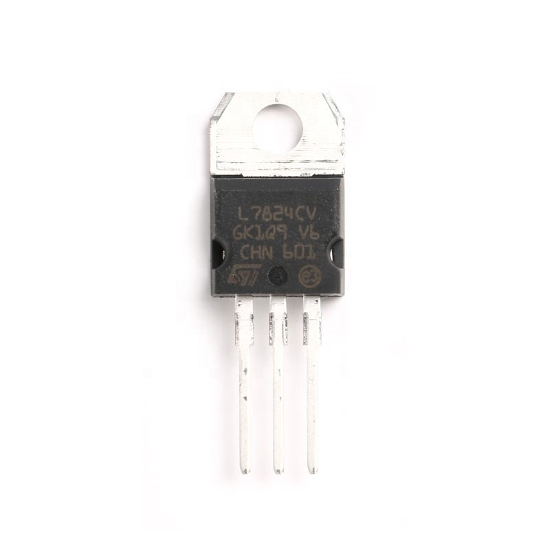 Puce électrique véritable originale L7824CV de régulateur de tension d'alimentations de Chuangyunxinyuan LM7824 24V 1.5A TO-220