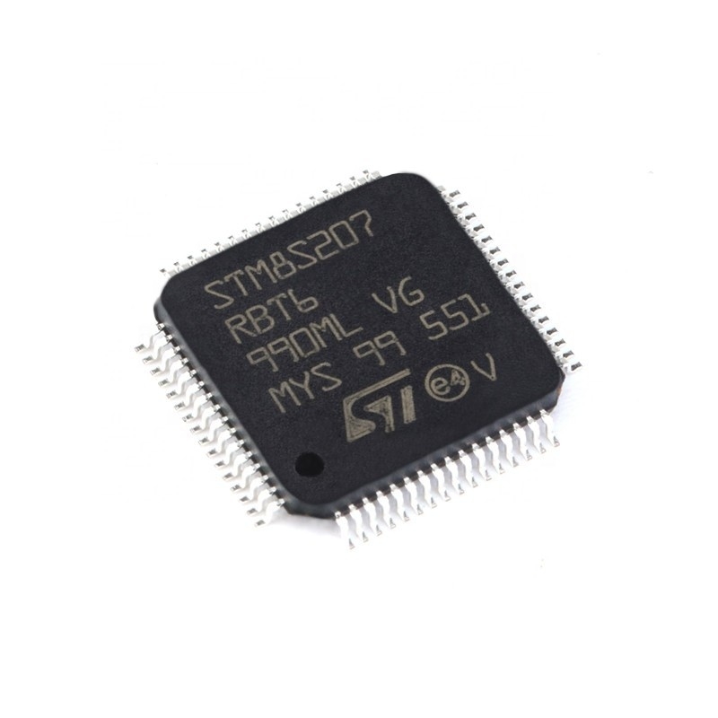 Nouveau et original d'approvisionnements d'IC MCU 8BIT 128KB ÉCLAIR électrique 64LQFP STM STM8S207RBT6 de Chuangyunxinyuan