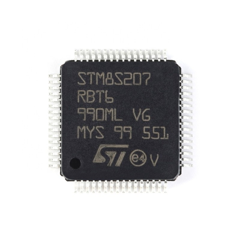 Nouveau et original d'approvisionnements d'IC MCU 8BIT 128KB ÉCLAIR électrique 64LQFP STM STM8S207RBT6 de Chuangyunxinyuan