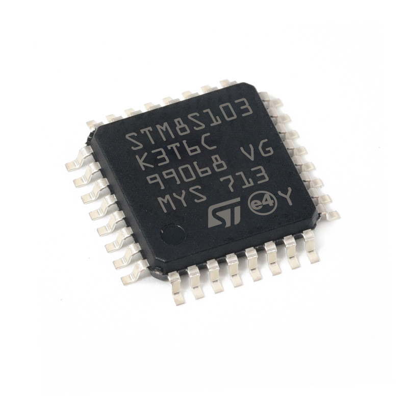 PUCE en ligne originale toute neuve du microcontrôleur STM8S103K3T6C IC de circuit intégré de composants électroniques