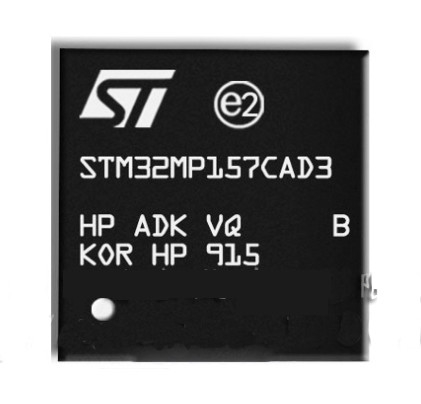 Circuit intégré d'un seul morceau IC de STM32MP157CAD3 BGA257 de microcontrôleur performant original de haute qualité de paquet