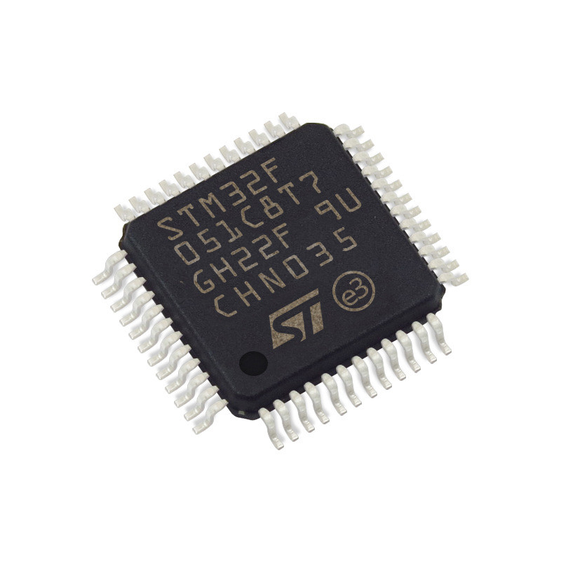 Circuits intégrés de microcontrôleur d'IC MCU de composants électroniques de Chuangyunxinyuan STM32F051C8T7 LQFP48 STM32F051C8T7 IC EN STOCK