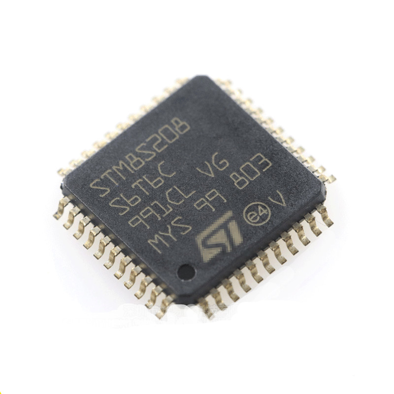 Mémoire instantanée à 8 bits MCU du circuit intégré 24MHz32KB de Mirocontroller LQFP44 de puce de STM8S208S6T6C STM8S208S6T6