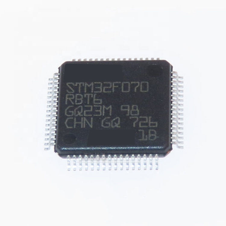Chuangyunxinyuan Nouveau Original STM32 STM32F070 Circuit Intégré Mémoire Flash 32 bits Microcontrôleur STM32F070RBT6 IC