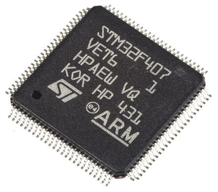 BRAS authentique original Cortex-M4 168MHz/512KB RAM instantané du microcontrôleur STM32F407VET6 : 196KB IC