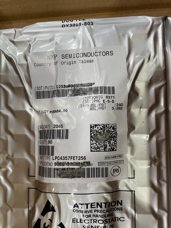 LPC4357FET256    BGA256   Original tout neuf de microcontrôleur d'IC de puce de circuit intégré inutilisé
